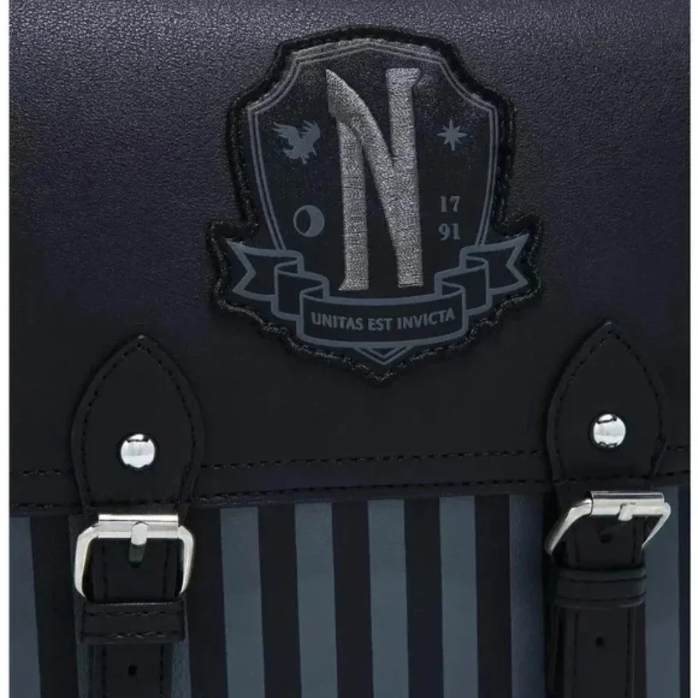 WEDNESDAY Nevermore Academy Mini Backpack - Picture 6 of 7